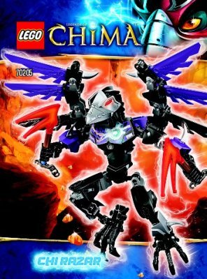 Bauanleitungen LEGO - Legends of Chima - 70205 - CHI Razar: Page 1