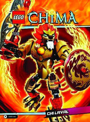 Bauanleitungen LEGO - Legends of Chima - 70206 - CHI Laval: Page 1