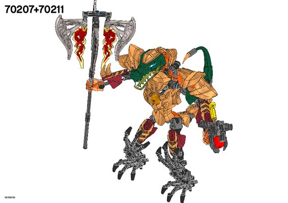 Bauanleitungen LEGO - Legends of Chima - 70207 - CHI Cragger: Page 1