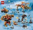 Bauanleitungen LEGO - Legends of Chima - 70225 - Bladvics Grollbär-Mech: Page 56