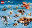 Bauanleitungen LEGO - Legends of Chima - 70225 - Bladvics Grollbär-Mech: Page 57