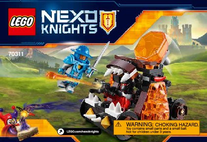 Bauanleitungen LEGO - NEXO KNIGHTS - 70311 - Chaos-Katapult: Page 1