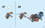 Bauanleitungen LEGO - NEXO KNIGHTS - 70312 - Lances Robo-Pferd: Page 23