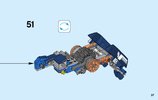 Bauanleitungen LEGO - NEXO KNIGHTS - 70312 - Lances Robo-Pferd: Page 37