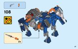 Bauanleitungen LEGO - NEXO KNIGHTS - 70312 - Lances Robo-Pferd: Page 37