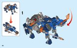 Bauanleitungen LEGO - NEXO KNIGHTS - 70312 - Lances Robo-Pferd: Page 40