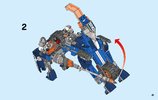 Bauanleitungen LEGO - NEXO KNIGHTS - 70312 - Lances Robo-Pferd: Page 41