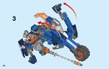 Bauanleitungen LEGO - NEXO KNIGHTS - 70312 - Lances Robo-Pferd: Page 42