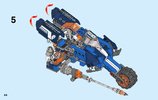 Bauanleitungen LEGO - NEXO KNIGHTS - 70312 - Lances Robo-Pferd: Page 44