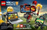 Bauanleitungen LEGO - NEXO KNIGHTS - 70312 - Lances Robo-Pferd: Page 56