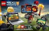 Bauanleitungen LEGO - NEXO KNIGHTS - 70312 - Lances Robo-Pferd: Page 56