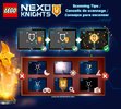 Bauanleitungen LEGO - NEXO KNIGHTS - 70315 - Clays Klingen-Cruiser: Page 74