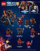 Bauanleitungen LEGO - NEXO KNIGHTS - 70317 - Fortrex – Die rollende Festung: Page 210