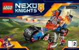 Bauanleitungen LEGO - NEXO KNIGHTS - 70319 - Macys Donnerbike: Page 1