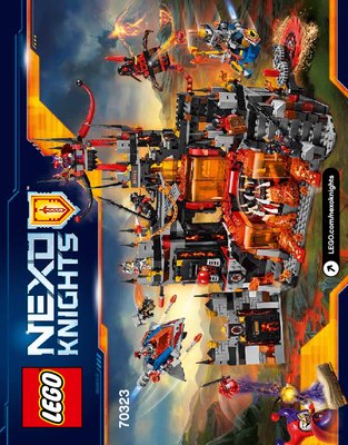 Bauanleitungen LEGO - NEXO KNIGHTS - 70323 - Jestros Vulkanfestung: Page 1