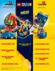 Bauanleitungen LEGO - NEXO KNIGHTS - 70323 - Jestros Vulkanfestung: Page 192