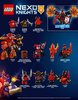 Bauanleitungen LEGO - NEXO KNIGHTS - 70323 - Jestros Vulkanfestung: Page 190