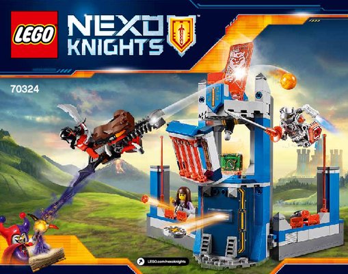 Bauanleitungen LEGO - NEXO KNIGHTS - 70324 - Merloks Bücherei 2.0: Page 1