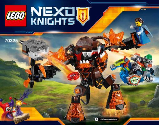 Bauanleitungen LEGO - NEXO KNIGHTS - 70325 - Infernox und die Königin: Page 1