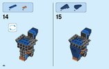 Bauanleitungen LEGO - NEXO KNIGHTS - 70326 - Der Mech des schwarzen Ritters: Page 40