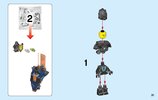 Bauanleitungen LEGO - NEXO KNIGHTS - 70326 - Der Mech des schwarzen Ritters: Page 31