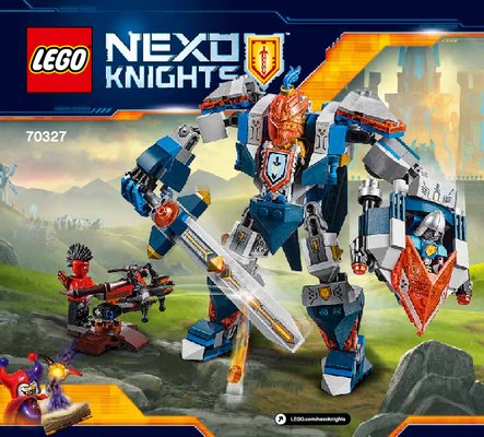 Bauanleitungen LEGO - NEXO KNIGHTS - 70327 - Der Mech des Königs: Page 1