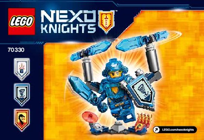 Bauanleitungen LEGO - NEXO KNIGHTS - 70330 - Ultimativer Clay: Page 1