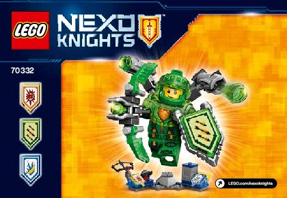 Bauanleitungen LEGO - NEXO KNIGHTS - 70332 - Ultimativer Aaron: Page 1