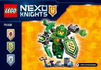 Bauanleitungen LEGO - NEXO KNIGHTS - 70332 - Ultimativer Aaron: Page 1