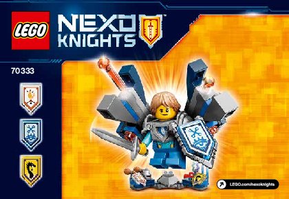 Bauanleitungen LEGO - NEXO KNIGHTS - 70333 - Ultimativer Robin: Page 1