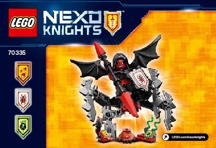 Bauanleitungen LEGO - NEXO KNIGHTS - 70335 - Ultimative Lavaria: Page 1