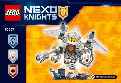 Bauanleitungen LEGO - NEXO KNIGHTS - 70337 - Ultimativer Lance: Page 1