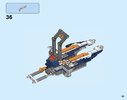 Bauanleitungen LEGO - NEXO KNIGHTS - 70348 - Lances Doppellanzen-Cruiser: Page 49