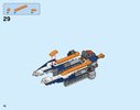 Bauanleitungen LEGO - NEXO KNIGHTS - 70348 - Lances Doppellanzen-Cruiser: Page 42