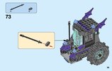 Bauanleitungen LEGO - NEXO KNIGHTS - 70349 - Ruinas Käfig-Roller: Page 59