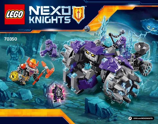 Bauanleitungen LEGO - NEXO KNIGHTS - 70350 - Triple-Rocker: Page 1