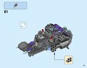 Bauanleitungen LEGO - NEXO KNIGHTS - 70350 - Triple-Rocker: Page 61