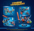 Bauanleitungen LEGO - NEXO KNIGHTS - 70351 - Clays Blaster-Falke: Page 53