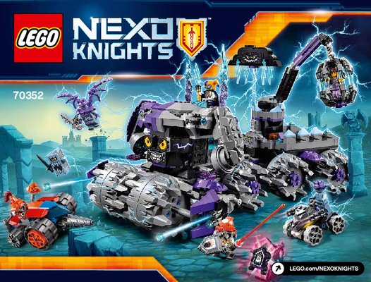 Bauanleitungen LEGO - NEXO KNIGHTS - 70352 - Jestros Monströses Monster-Mobil (MoMoMo): Page 1