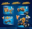 Bauanleitungen LEGO - NEXO KNIGHTS - 70354 - Axls Krawallmacher: Page 76