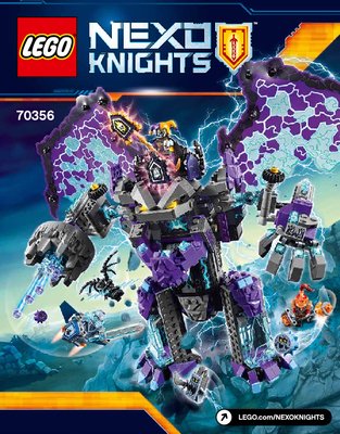 Bauanleitungen LEGO - NEXO KNIGHTS - 70356 - Der stürmische Steinkoloss: Page 1