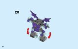 Bauanleitungen LEGO - NEXO KNIGHTS - 70358 - Aarons Flex-Dragster: Page 28