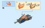 Bauanleitungen LEGO - NEXO KNIGHTS - 70358 - Aarons Flex-Dragster: Page 53