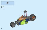 Bauanleitungen LEGO - NEXO KNIGHTS - 70358 - Aarons Flex-Dragster: Page 64