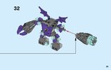 Bauanleitungen LEGO - NEXO KNIGHTS - 70358 - Aarons Flex-Dragster: Page 35