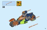 Bauanleitungen LEGO - NEXO KNIGHTS - 70358 - Aarons Flex-Dragster: Page 73