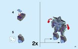 Bauanleitungen LEGO - NEXO KNIGHTS - 70359 - Lance gegen Lightning: Page 31