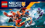 Bauanleitungen LEGO - NEXO KNIGHTS - 70361 - Macys Robo-Abwurfdrache: Page 1