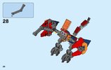 Bauanleitungen LEGO - NEXO KNIGHTS - 70361 - Macys Robo-Abwurfdrache: Page 28