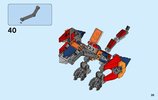 Bauanleitungen LEGO - NEXO KNIGHTS - 70361 - Macys Robo-Abwurfdrache: Page 35